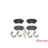 Jogo de 4 pastilhas de freio BREMBO P 23 102