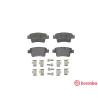 Jogo de pastilhas de freio BREMBO P 23 104