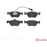 Jogo de 4 pastilhas de freio BREMBO P 23 112