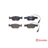 Jogo de 4 pastilhas de freio BREMBO P 23 113
