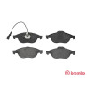 Jogo de 4 pastilhas de freio BREMBO P 23 114