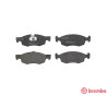 Jogo de 4 pastilhas de freio BREMBO P 23 118