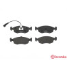Jogo de 4 pastilhas de freio BREMBO P 23 121