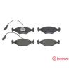Jogo de 4 pastilhas de freio BREMBO P 23 122