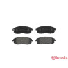 Jogo de 4 pastilhas de freio BREMBO P 23 126