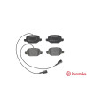 Jogo de 4 pastilhas de freio BREMBO P 23 146