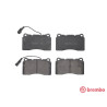 Jogo de 4 pastilhas de freio BREMBO P 23 154