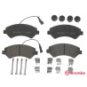 Jogo de 4 pastilhas de freio BREMBO P 23 161