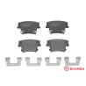Jogo de 4 pastilhas de freio BREMBO P 23 175