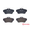 Jogo de 4 pastilhas de freio BREMBO P 23 189