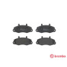 Jogo de 4 pastilhas de freio BREMBO P 24 032