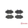 Jogo de 4 pastilhas de freio BREMBO P 24 033