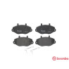 Jogo de 4 pastilhas de freio BREMBO P 24 050