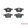 Jogo de 4 pastilhas de freio BREMBO P 24 057