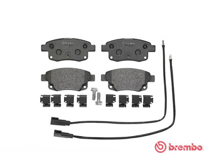 Jogo de 4 pastilhas de freio BREMBO P 24 066