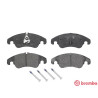 Jogo de 4 pastilhas de freio BREMBO P 24 074