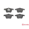 Jogo de 4 pastilhas de freio BREMBO P 24 077