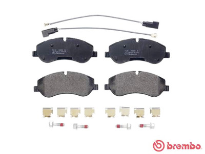 Jogo de 4 pastilhas de freio BREMBO P 24 152