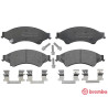 Jogo de 4 pastilhas de freio BREMBO P 24 153