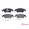 Jogo de 4 pastilhas de freio BREMBO P 24 161
