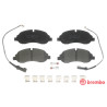 Jogo de 4 pastilhas de freio BREMBO P 24 171