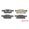 Jogo de 4 pastilhas de freio BREMBO P 24 188