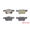 Jogo de 4 pastilhas de freio BREMBO P 24 201