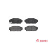 Jogo de 4 pastilhas de freio BREMBO P 28 013