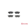 Jogo de 4 pastilhas de freio BREMBO P 28 017
