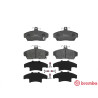 Jogo de 4 pastilhas de freio BREMBO P 28 019