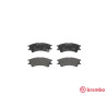 Jogo de 4 pastilhas de freio BREMBO P 30 011
