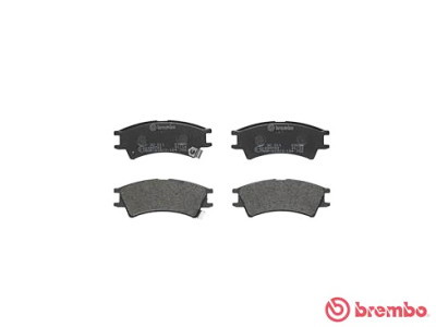 Jogo de 4 pastilhas de freio BREMBO P 30 011