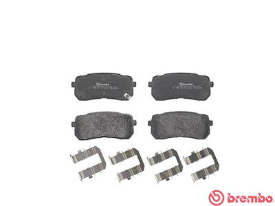 Jogo de 4 pastilhas de freio BREMBO P 30 035