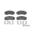 Jogo de 4 pastilhas de freio BREMBO P 30 041