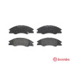 Jogo de 4 pastilhas de freio BREMBO P 30 042