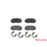 Jogo de 4 pastilhas de freio BREMBO P 30 045
