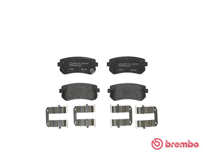 Jogo de 4 pastilhas de freio BREMBO P 30 051