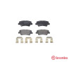 Jogo de pastilhas de freio BREMBO P 30 067