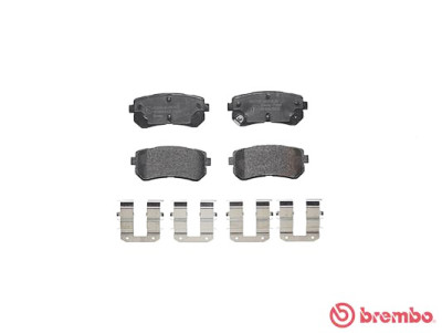 Jogo de 4 pastilhas de freio BREMBO P 30 068