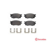 Jogo de 4 pastilhas de freio BREMBO P 30 069