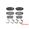Jogo de 4 pastilhas de freio BREMBO P 30 071
