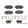 Jogo de 4 pastilhas de freio BREMBO P 30 081