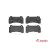 Jogo de 4 pastilhas de freio BREMBO P 36 014