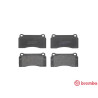 Jogo de 4 pastilhas de freio BREMBO P 36 018