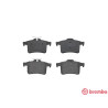 Jogo de 4 pastilhas de freio BREMBO P 36 026