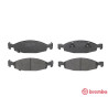 Jogo de 4 pastilhas de freio BREMBO P 37 005