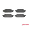 Jogo de 4 pastilhas de freio BREMBO P 37 010