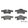 Jogo de 4 pastilhas de freio BREMBO P 37 016