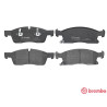 Jogo de 4 pastilhas de freio BREMBO P 37 017