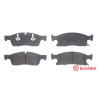 Jogo de 4 pastilhas de freio BREMBO P 37 022
